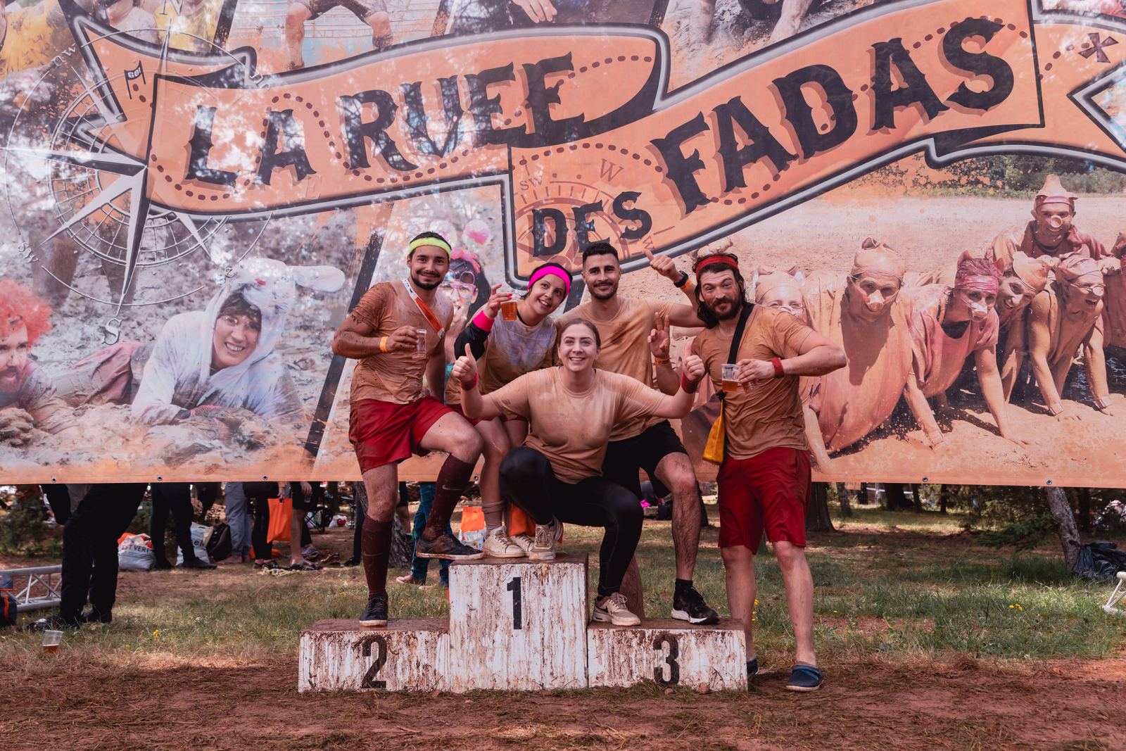 Participants de La Ruée des Fadas en action, photo 3
