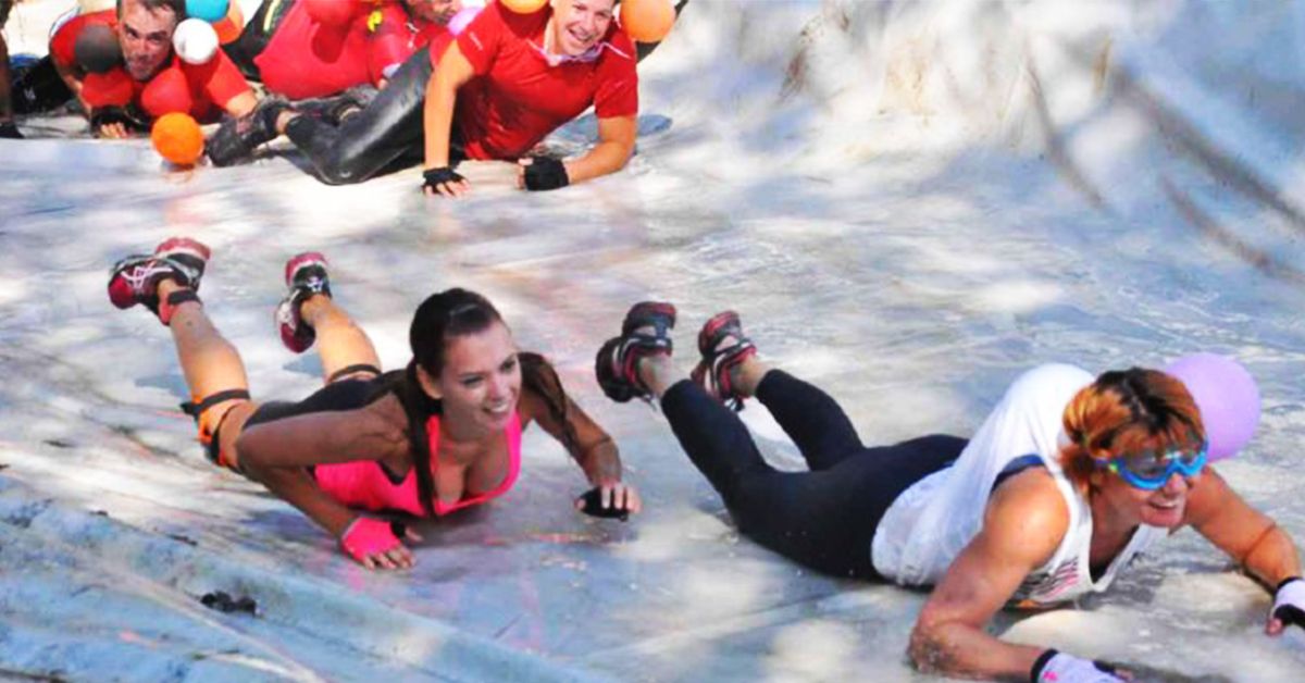 Participants de La Ruée des Fadas en action, photo 1